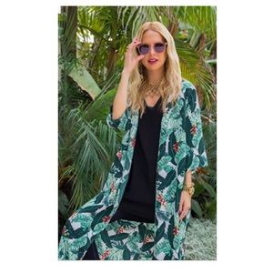 COPY - Rachel Zoe Palm Print Duster